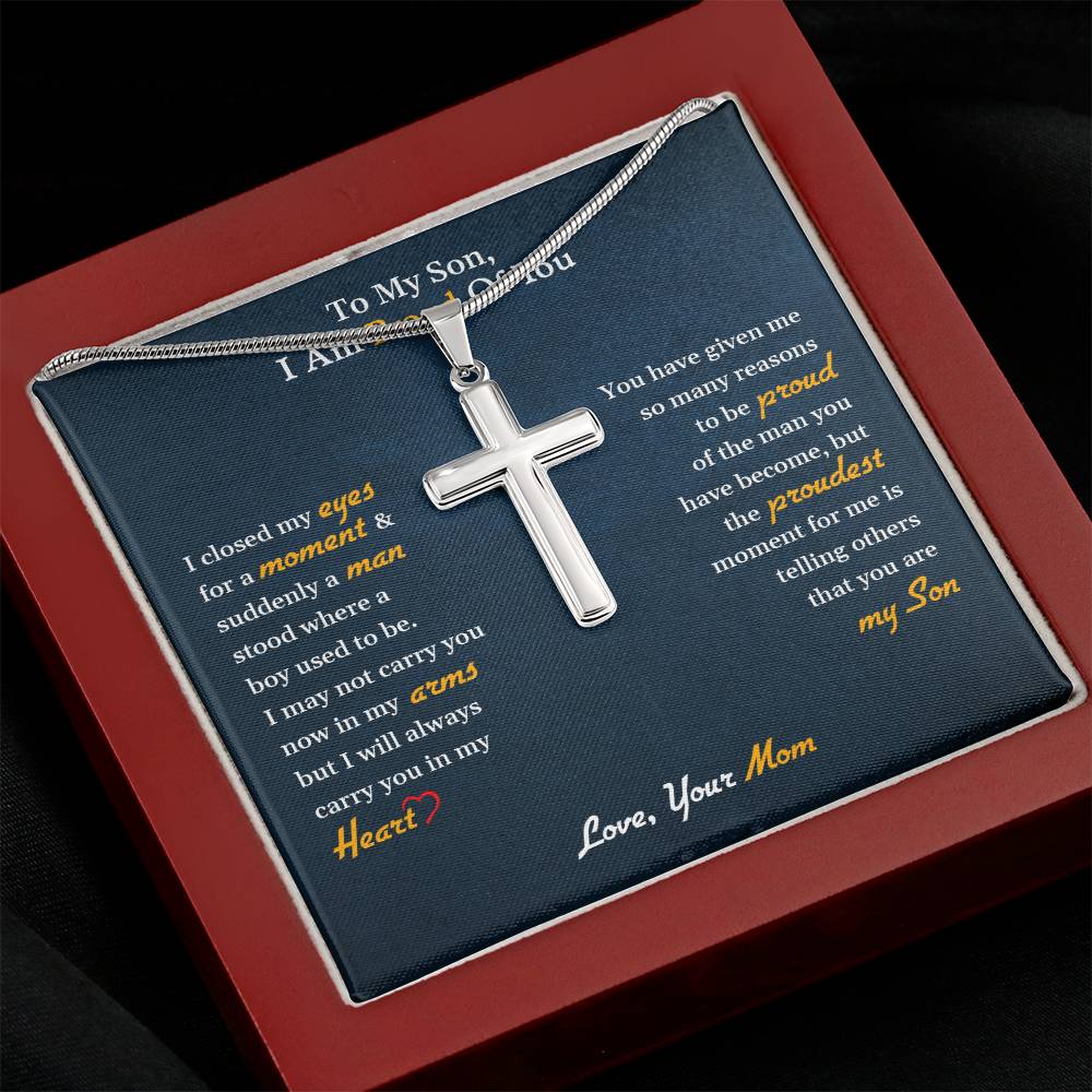To My Son | I Am Proud Of You - Dog Tag